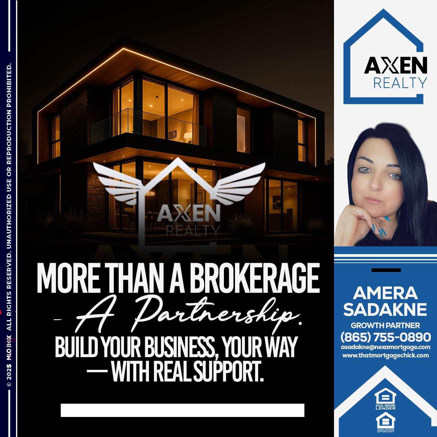MORE THAN - Amera Sadakne -Mortgage Loan Originator