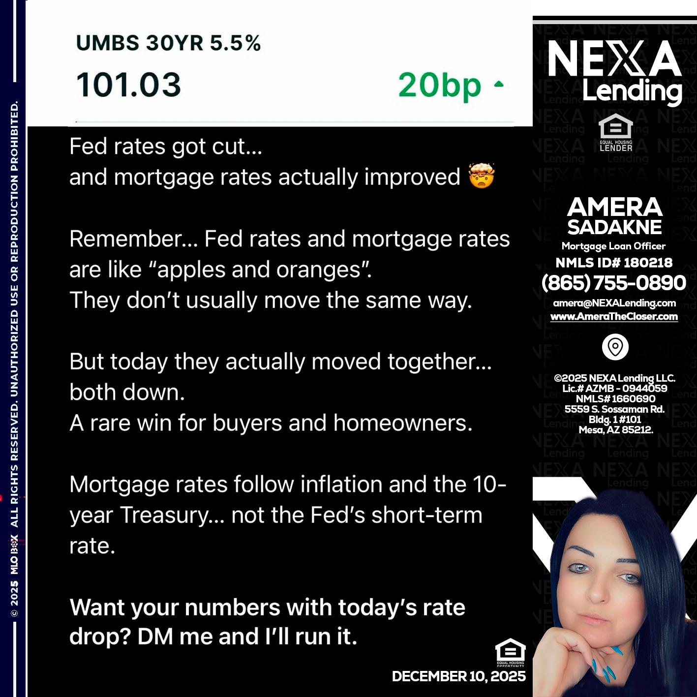 101.3 - Amera Sadakne -Mortgage Loan Originator