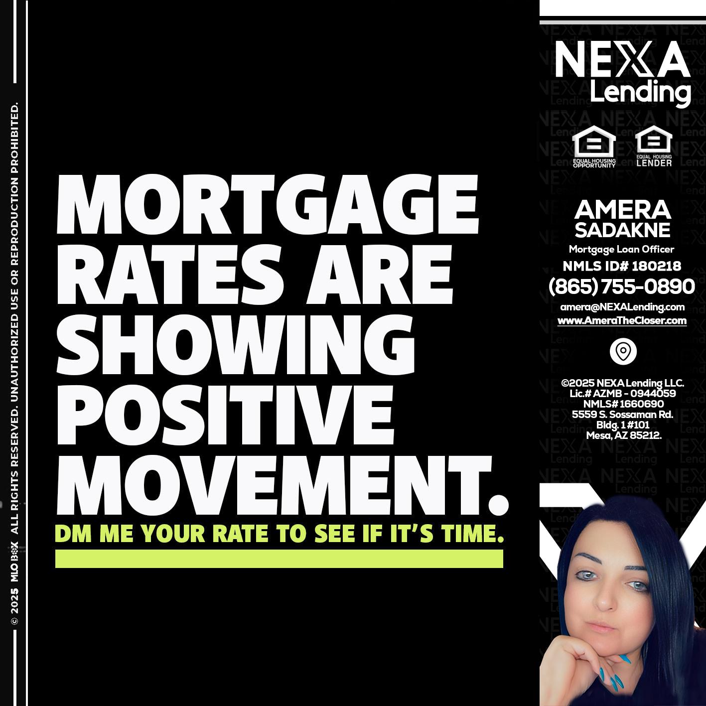 MORTGAGE - Amera Sadakne -Mortgage Loan Originator