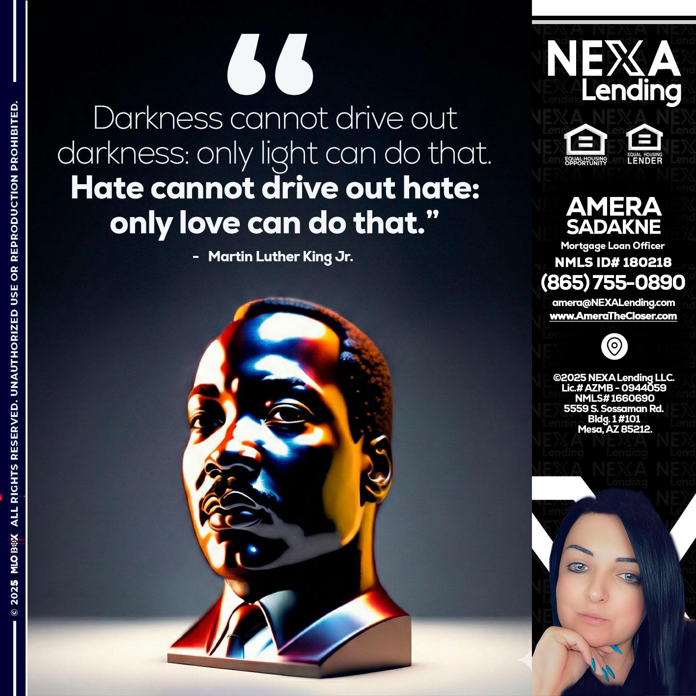 MLK 2026 - Amera Sadakne -Mortgage Loan Originator