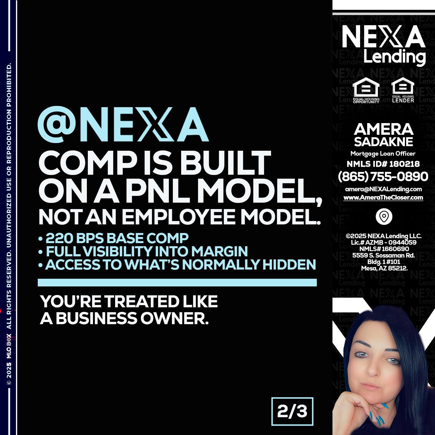 2 OF 3 - Amera Sadakne -Mortgage Loan Originator