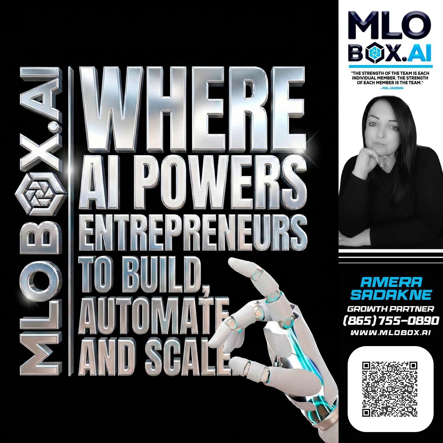 WHERE AI POWERS - Amera Sadakne -Mortgage Loan Originator