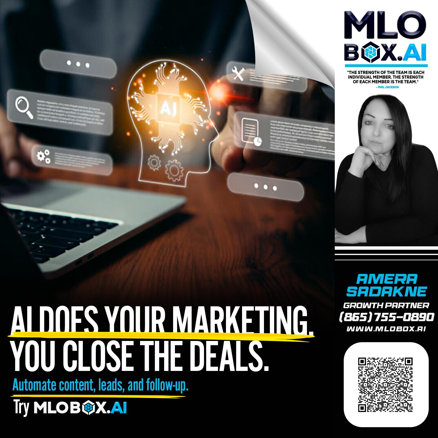 AI DOES - Amera Sadakne -Mortgage Loan Originator