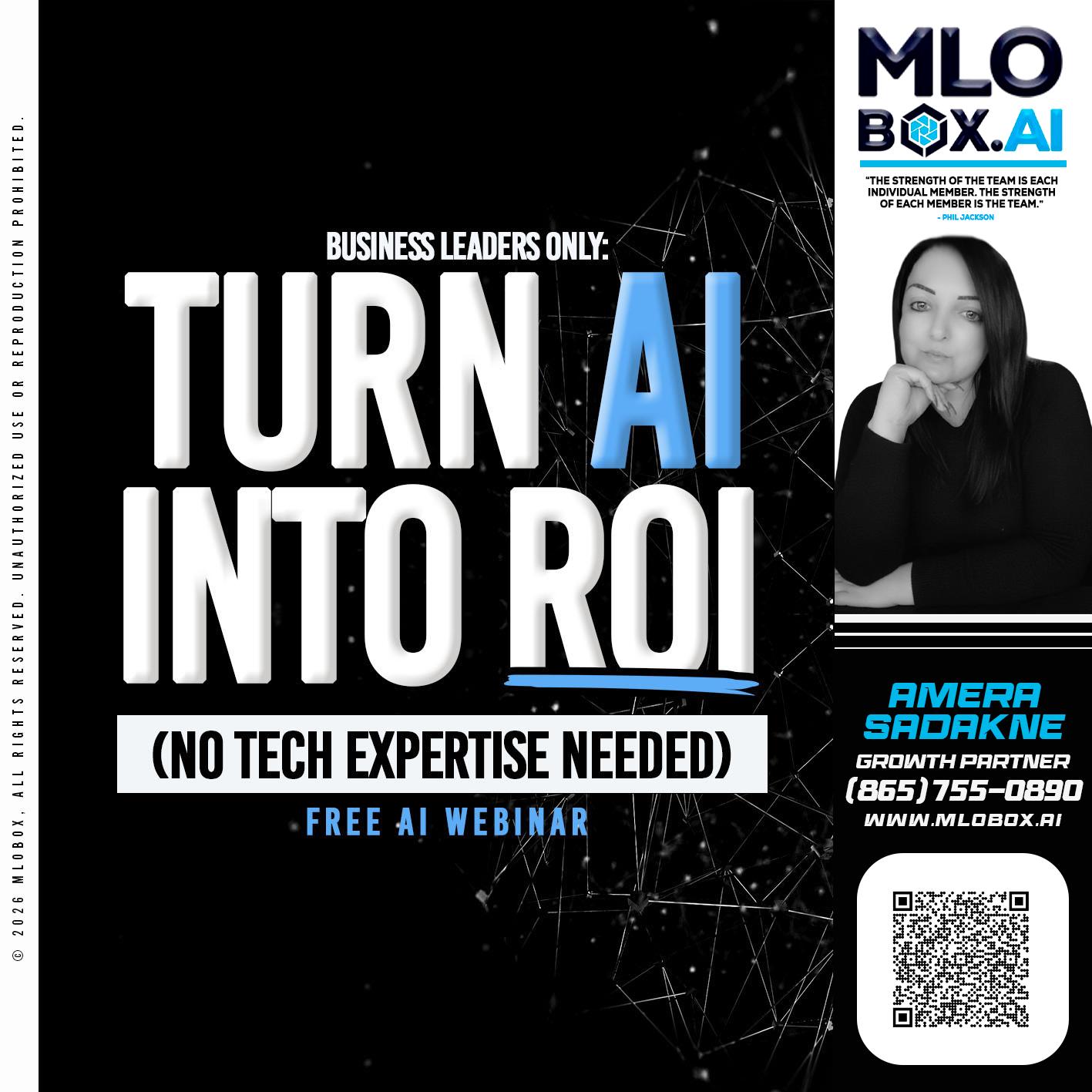 TURN AI - Amera Sadakne -Mortgage Loan Originator