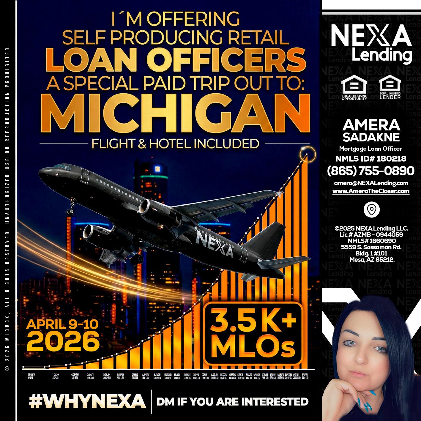 3.5K - Amera Sadakne -Mortgage Loan Originator