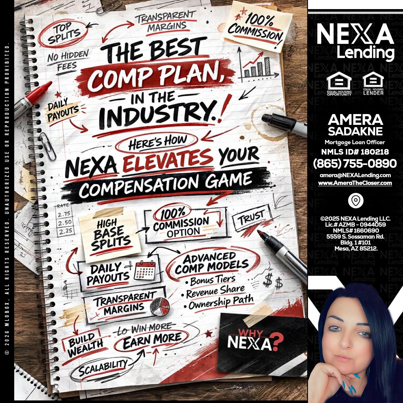 THE BEST COMP - Amera Sadakne -Mortgage Loan Originator
