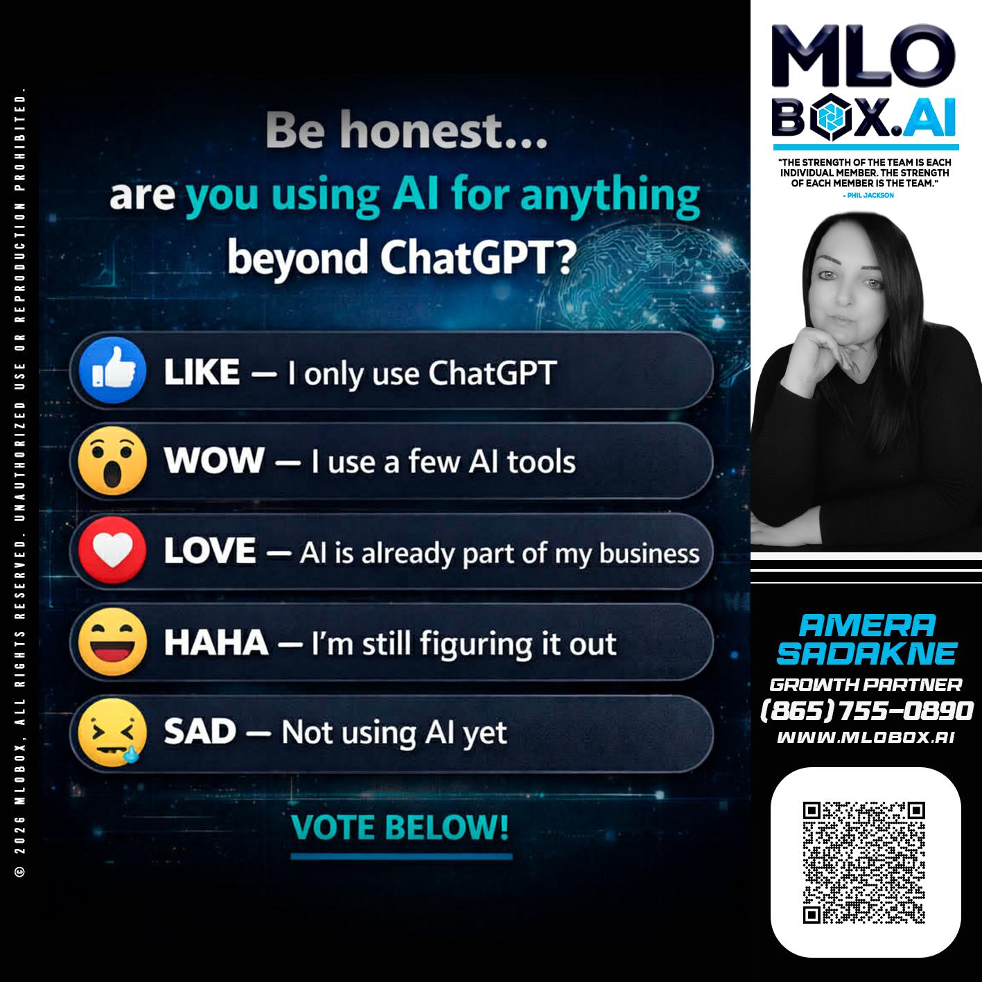 BE HONEST - Amera Sadakne -Mortgage Loan Originator