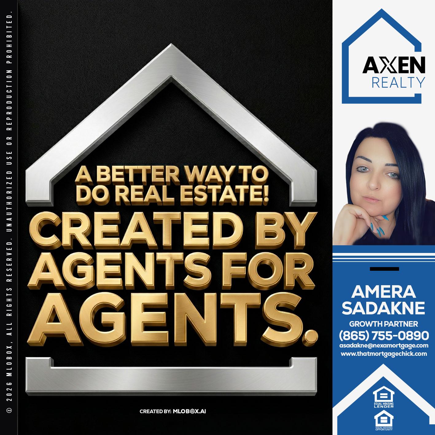 A BETTER WAY - Amera Sadakne -Mortgage Loan Originator