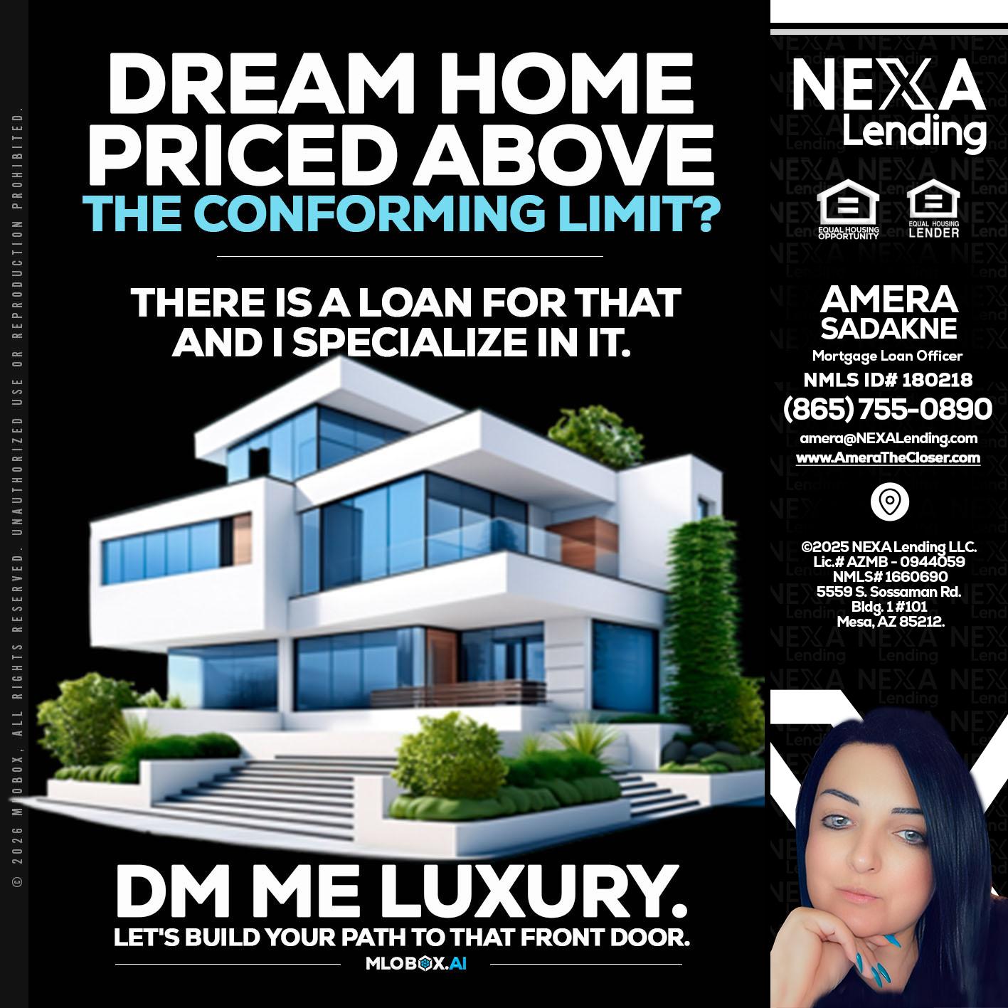 DREAM HOME - Amera Sadakne -Mortgage Loan Originator