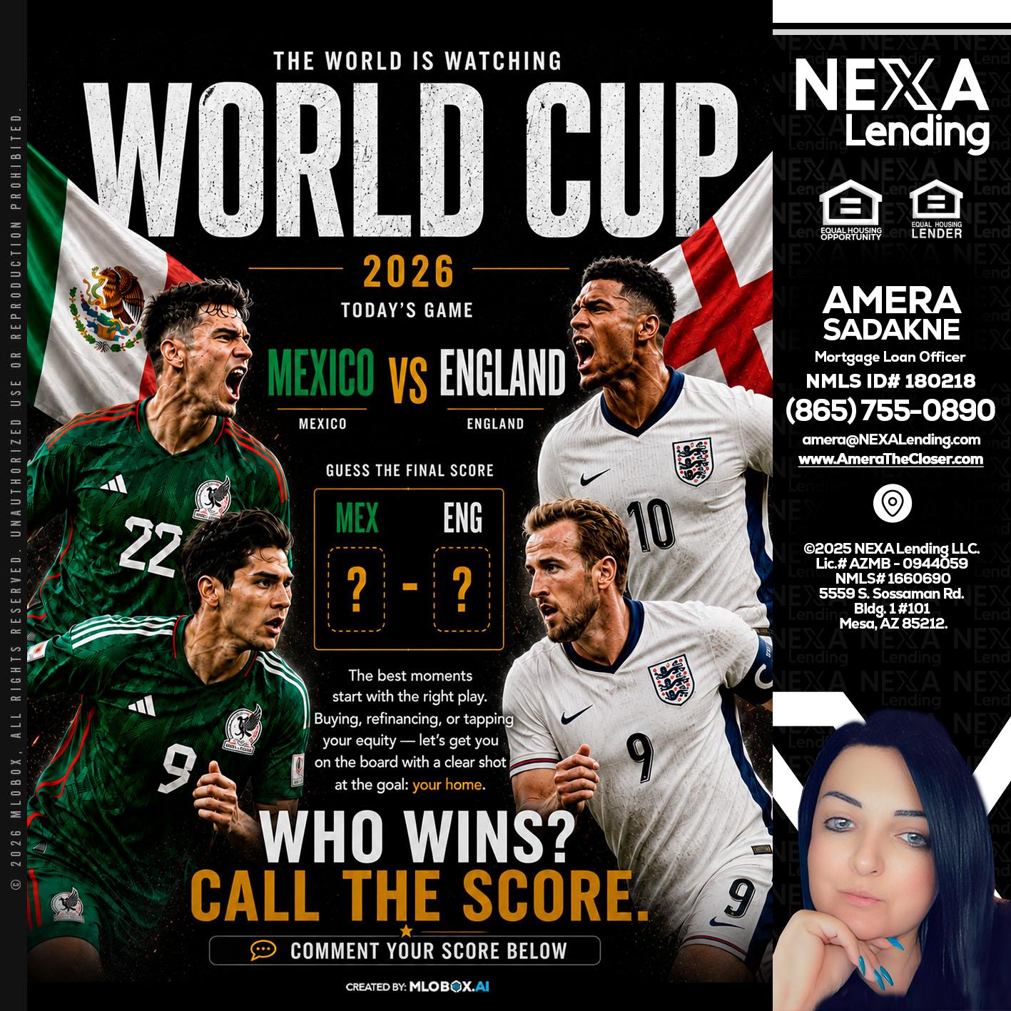 WHO'S WIN - Amera Sadakne -Mortgage Loan Originator